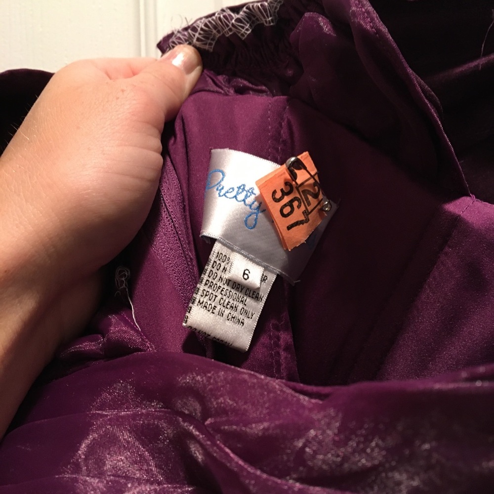 Purple Prom Dress - Picture 2 of 2